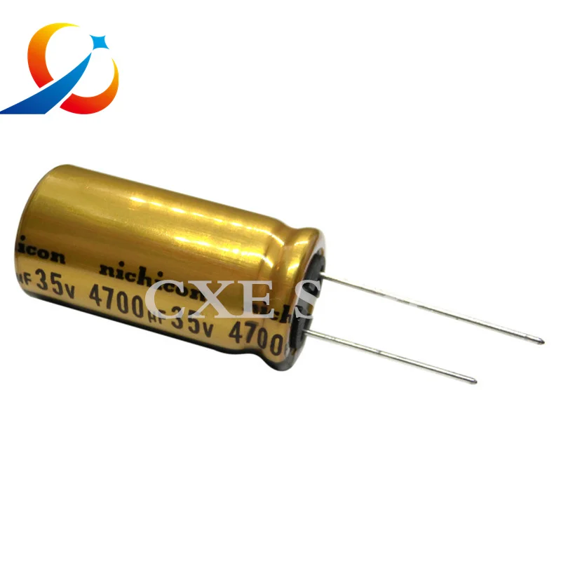 10 Uds NICHICON FW serie 35V4700UF volumen 18X35MM condensadores electrolíticos condensador de Audio HIFI UFW1V472MHD nuevo