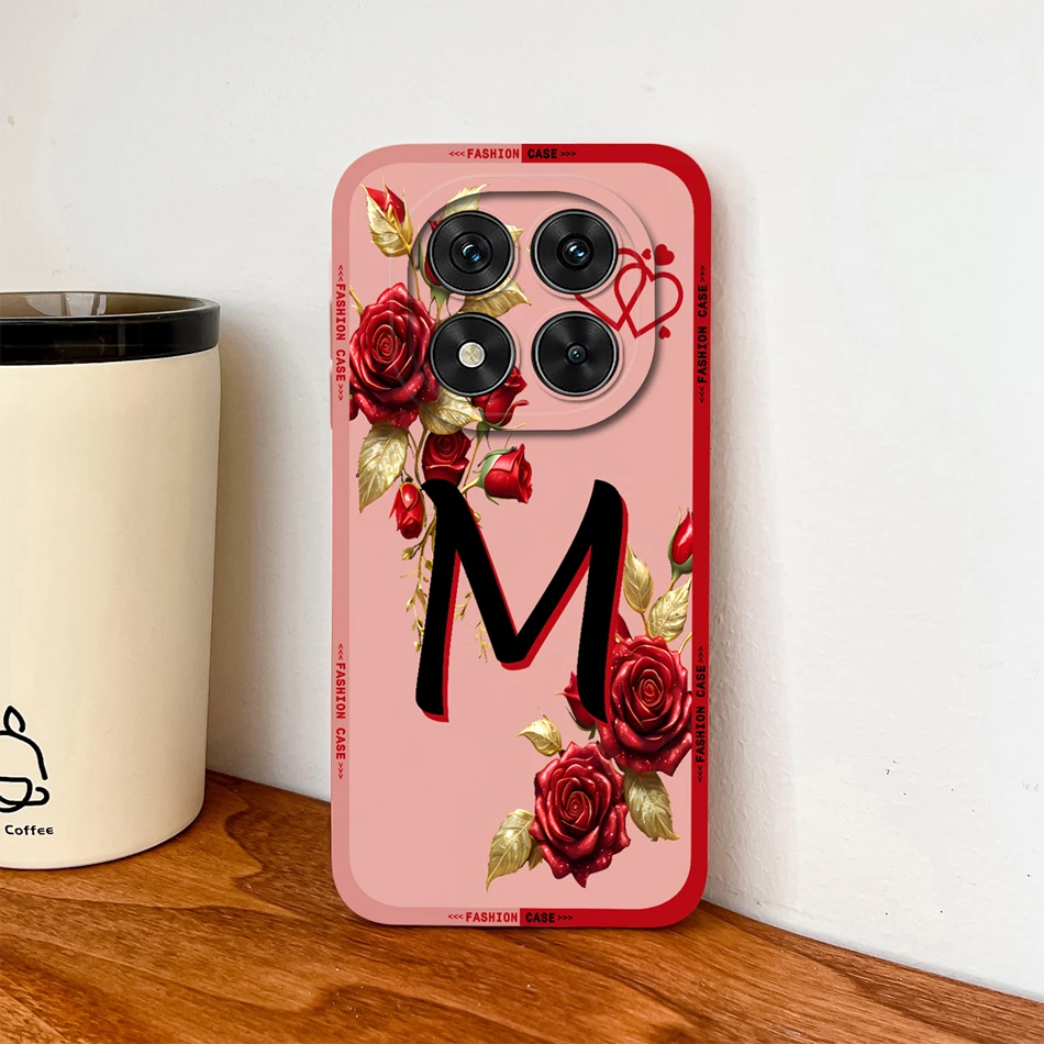 Para Xiaomi Poco X7 Pro Funda de teléfono bonitas letras rosas Funda ligera de alta calidad para Poco X 7 parachoques de silicona suave a prueba de golpes - imagen 4