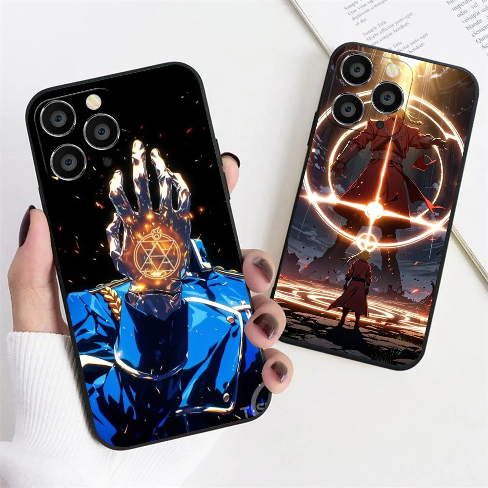 BY-35 Fullmetal Alchemist Soft Case para VIVO V27 V27E V29 Y35 Y36 Y15A Y15S Y93S Y01 Y02 Y02S Y16 Y17S Y21T Y22S T1 - imagen 4