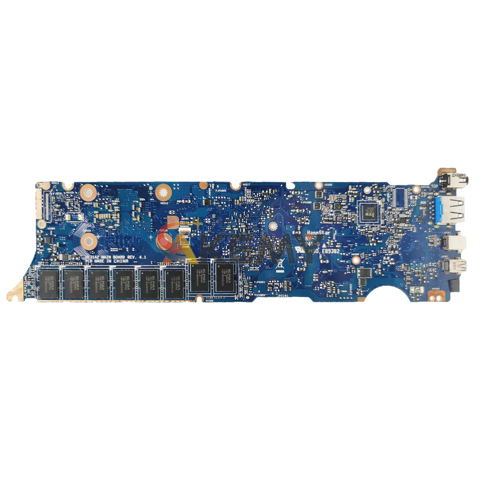 Placa base para ordenador portátil UX31A2 para ASUS ZenBook UX31A UX31A2 placa base para portátil con CPU I3 I5 I7 100% pruebas OK envío rápido stk - imagen 2