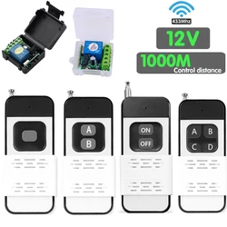 Interruptor inalámbrico 433MHz DIY – Módulo relé RF control remoto
