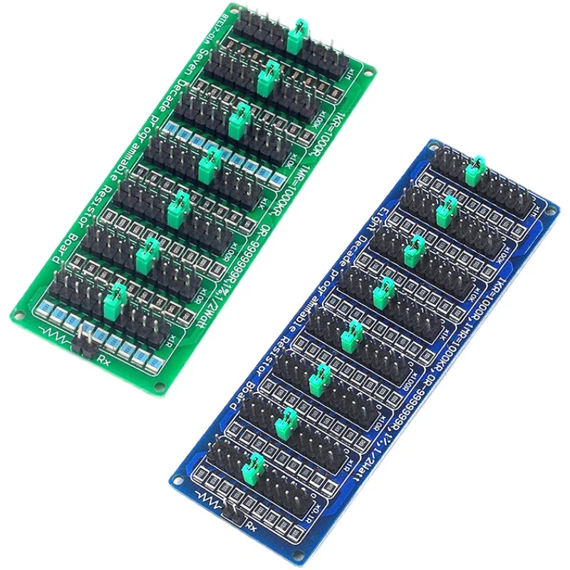 Placa de resistencia programable 0.1R/1R-9999999R, caja de resistencia de repuesto de precisión de ocho segmentos 0.1R1R - imagen 4