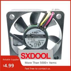 ADAA Ventilador 12V rodamiento de bolas doble con triple cableado