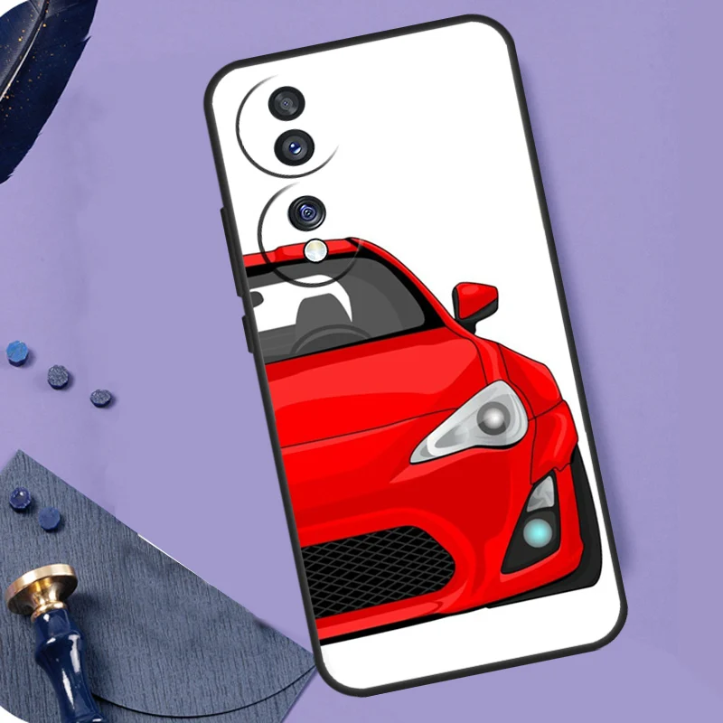Funda JDM de dibujos animados para coche Honor 70 90 50 Lite 200 400 Pro X9a X9b X9c X9d X8a X8b X8c Magic 7 5 6 8 Pro Coque - imagen 3