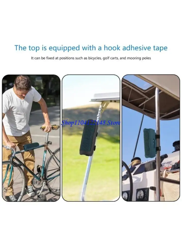 Carcasa protectora ergonómica P9FA con correa para hombro para altavoz inalámbrico 7, textura agarre mejorada, a