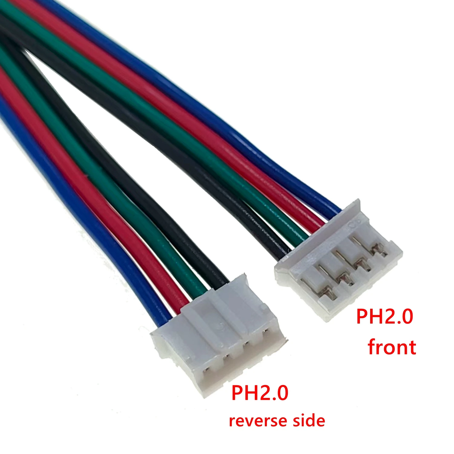 Cable de conexión de 4 pines Micro mini USB tipo C macho hembra par enchufe de cableado con Cable de Terminal PH2.0 longitud 30CM - imagen 2