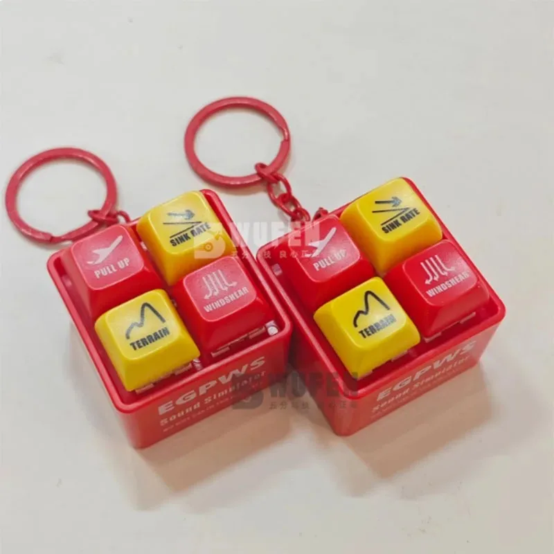 Boeing 737 Airbus EGPWS advertencia sonido simulador piloto llavero regalo - imagen 2