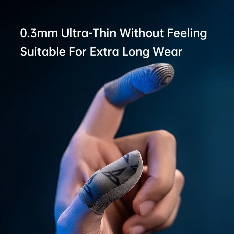 Flydigi P1 lite Funda para el dedo para juegos móviles de tela plateada para Free Fire PUBG Mobile CODM - imagen 4