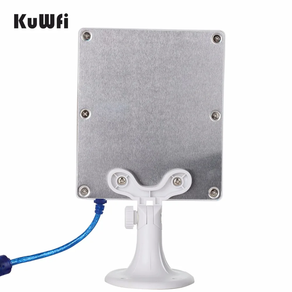 KuWfi-Adaptador USB Wifi de 150Mbps para PC, receptor Wifi para exteriores, antena de 14dBi de alta ganancia, Cable de 5m, tarjeta de red, alta potencia, resistente al agua - imagen 5