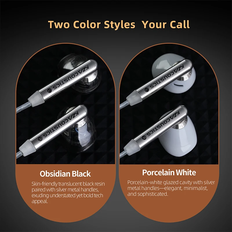 Auriculares KZ Duet con cable, auriculares con controladores dinámicos duales de cuatro núcleos, auriculares con cable, auriculares intrauditivos para juegos de música, sonido HiFi 2DD IEM - imagen 2