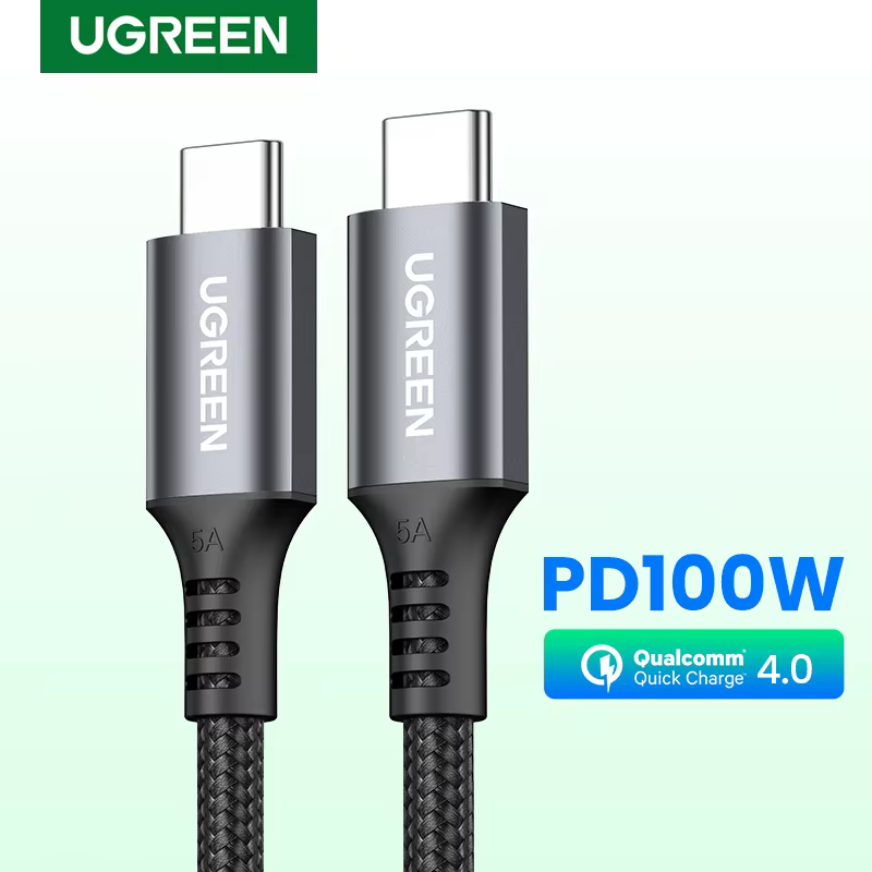 Cable USB-C 100W Ugreen Carga Rápida para Samsung y MacBook - imagen 2