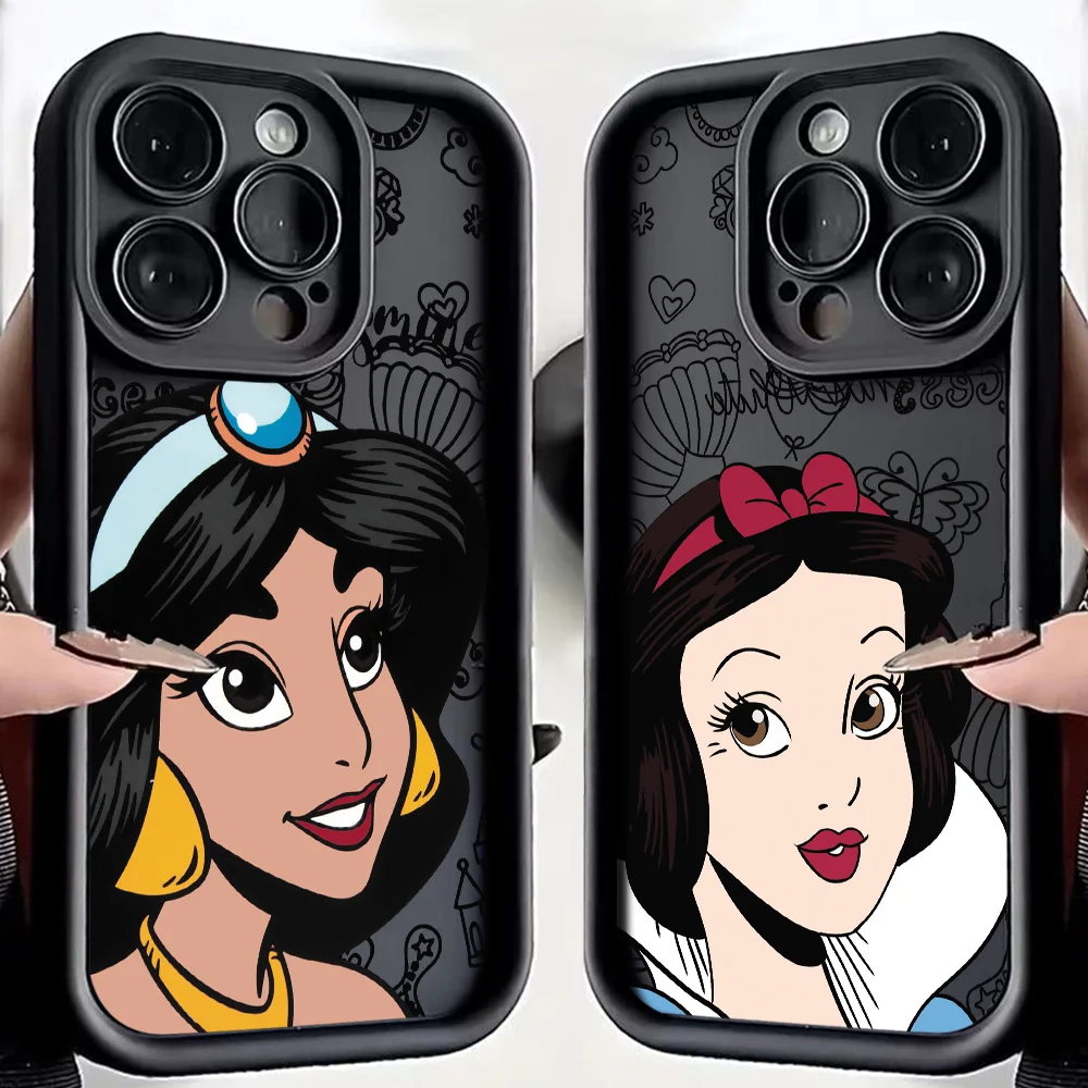 Funda de teléfono de princesa de dibujos animados Snows Whites para Xiaomi Mi 14 13 12 14T 11 Lite 12T Poco M6 X7 X6 F4 X5 C40 GT Pro 4G 5G