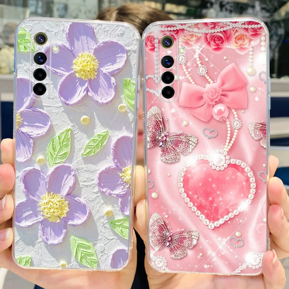 Funda de silicona blanda para Realme 6 Pro, carcasa trasera pintada Popular de lujo para Realme 6S 6i Realme6 Pro, Realme - imagen 3