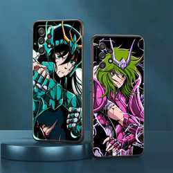 Funda de Anime Saint Seiya para Samsung Galaxy A15, A25, A13, 4G, A24, A23, A12, A14, A21s, A22, A02, A03, A04, A05S, A15, 5G