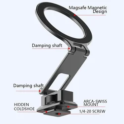 Soporte Magnético con Zapata Arca-Swiss Magsafe iPhone Android
