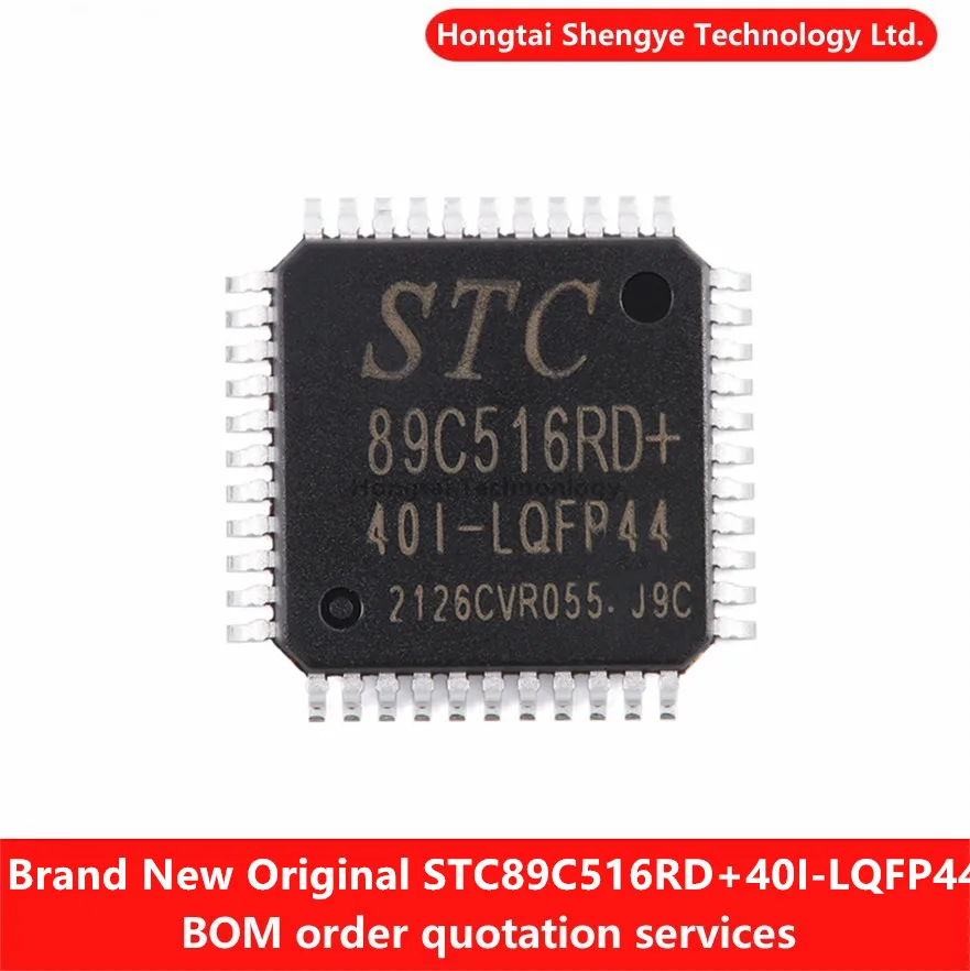 Nuevo Original genuino STC89C516RD + 40I-LQFP44 12T/6T 8051 microprocesador MCU Chip