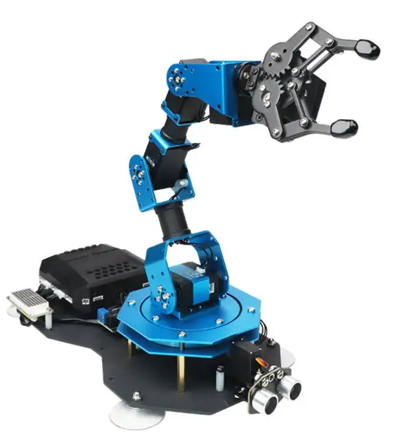 xArm 2.0: Hiwonder Nuevo brazo robótico inteligente Soporte Scratch & Python Ensamblar kit robótico programable - imagen 2