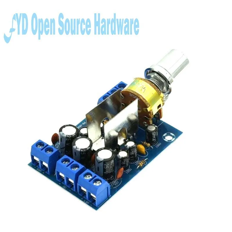 Mini placa amplificadora de Audio TEA2025B, estéreo Dual de 2,0 canales para altavoz de PC, 3W + 3W, 5V, 9V, 12V, coche, 1 unidad