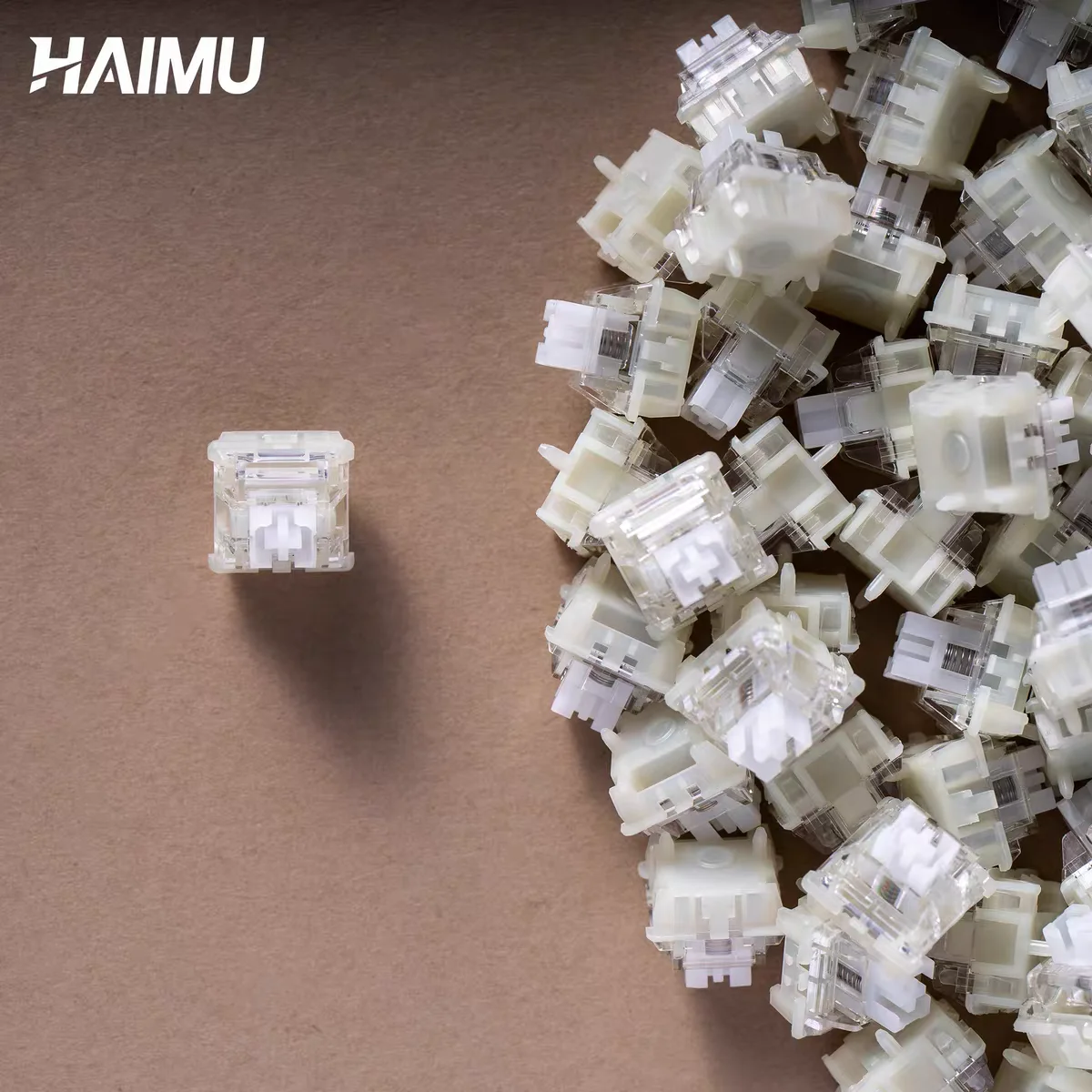 HAIMU interruptor magnético silencioso HIFI lineal 37g interruptor de teclado magnético predubricado vástago POM ajuste libre accesorios de PC de viaje - imagen 4