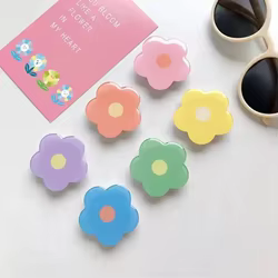 Soporte Móvil de Escritorio Plegable con Diseño Floral