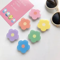 Soporte Móvil de Escritorio Plegable con Diseño Floral