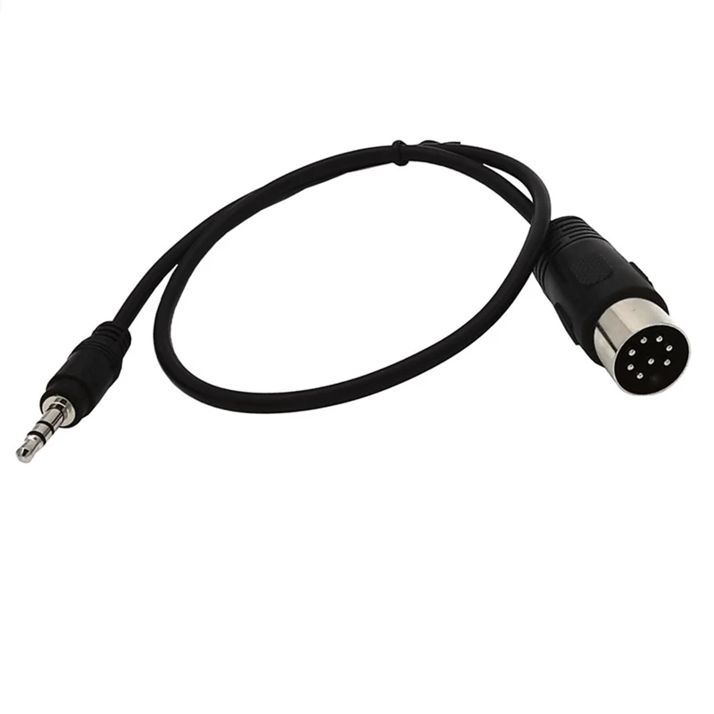 1,8 m 0,5 m 3m codo de 90 grados Midi Din 8 pines a DC3.5mm Cable adaptador de Audio para amplificador de Piano de Audio instrumento equipo de Audio - imagen 5