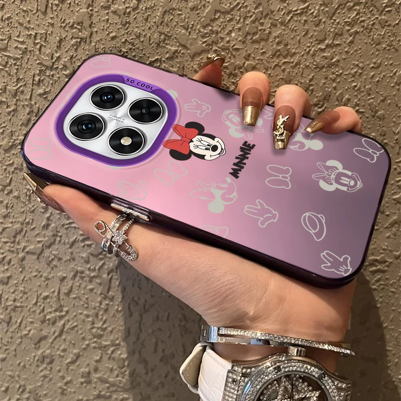 Funda de Mickey Minnie de Disney para Xiaomi Redmi Note 14 13 12 10 Pro Plus 11S 14C 13C 12C 9C 11S K70 K60 A2 A1 Turbo 4 cubierta acrílica - imagen 5