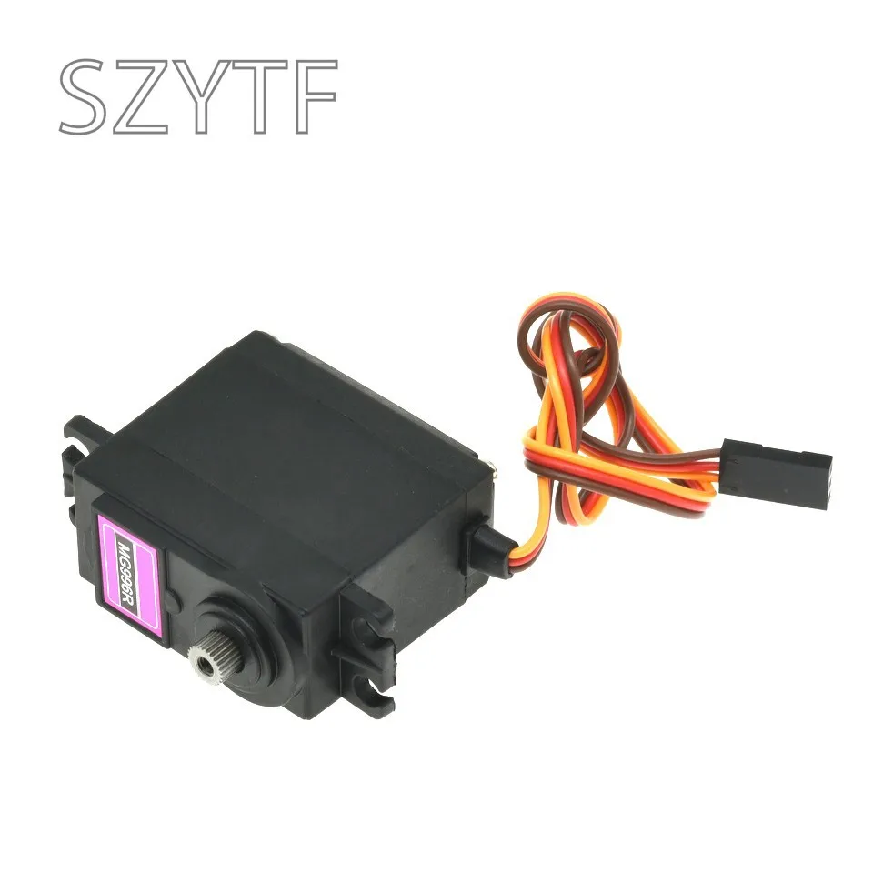 Engranaje de dirección estándar de Metal, Robot Digital de 180 ° y 360 °, 20KG, MG996R, MG946R, MG995 - imagen 5