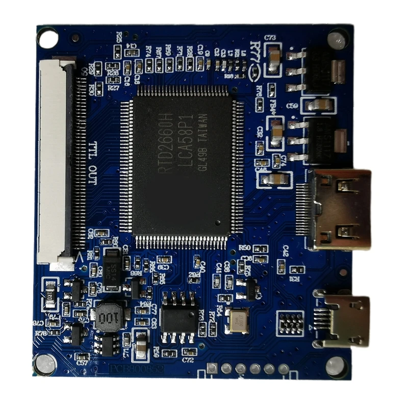 Placa controladora LCD EDP 50 pines, compatible con funciona para pantalla TTL 50 pines - imagen 5