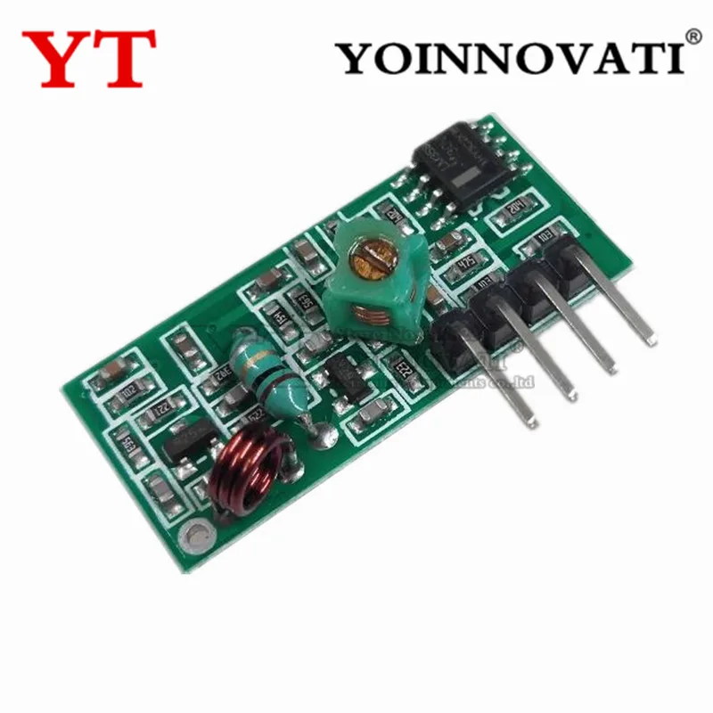 433Mhz 315MHZ Módulo transmisor inalámbrico RF y kit receptor DC 5V 315 433 Mhz Módulo inalámbrico - imagen 5