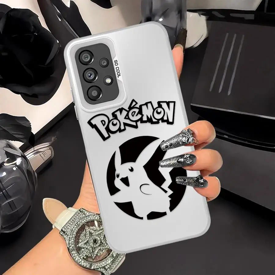 Funda para Samsung Galaxy A13 A14 A36 A35 A15 A16 A26 A31 A17 A20s A24 A25 A21s A23 A32 A34 A11 A12 funda trasera para teléfono Poke-monS - imagen 4