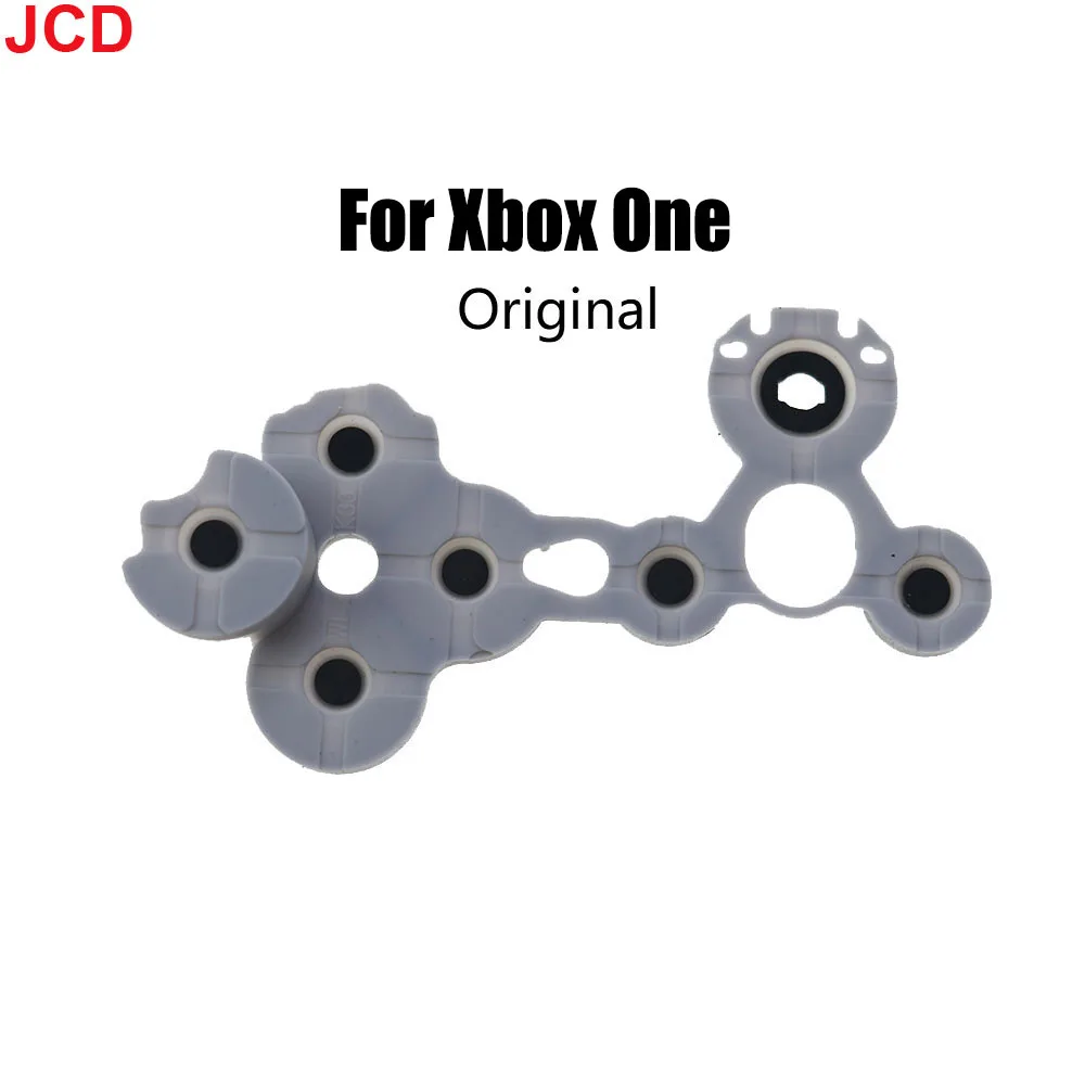 Goma conductora de 1 piezas para Xbox One Slim Xbox Series S X, almohadilla de botón para mando, pegamento conductor, accesorios de reparación de Gamepad - imagen 3