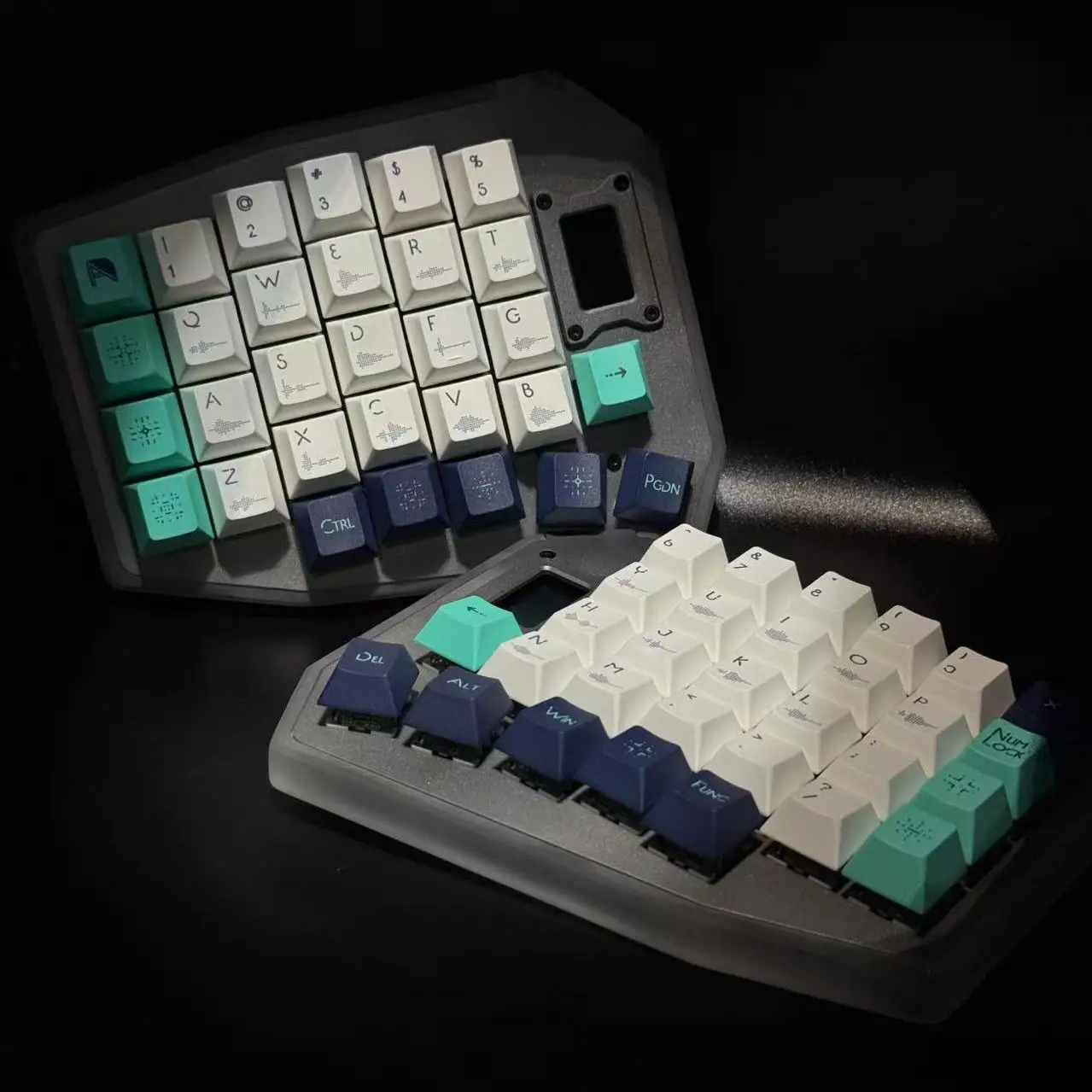 Kit de teclado dividido Sofle con cable OLED monomodo soporte de intercambio en caliente a través de Split ergonómico Esport Gaming accesorios de teclado de oficina - imagen 4