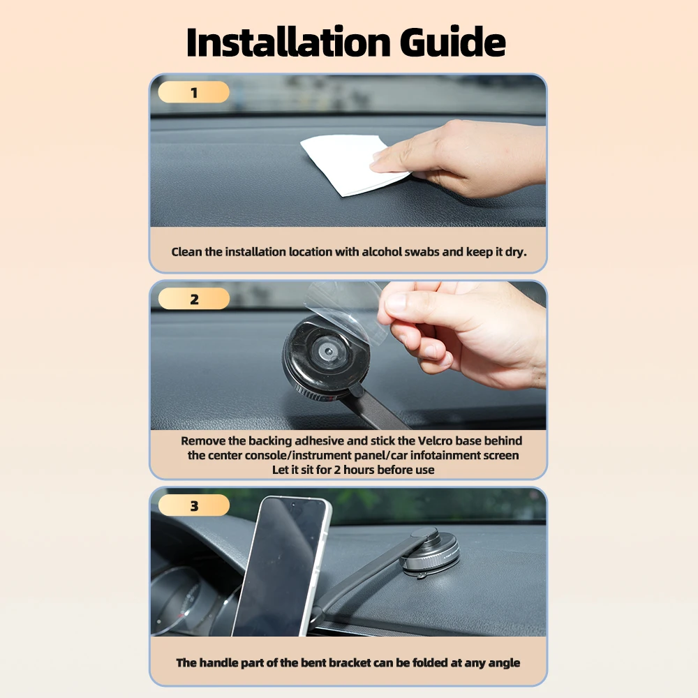 Soporte para teléfono móvil de coche, ajuste de salida de aire, soporte magnético fuerte para teléfono Universal para Magsafe IPhone 14 15 16 17 Max - imagen 4