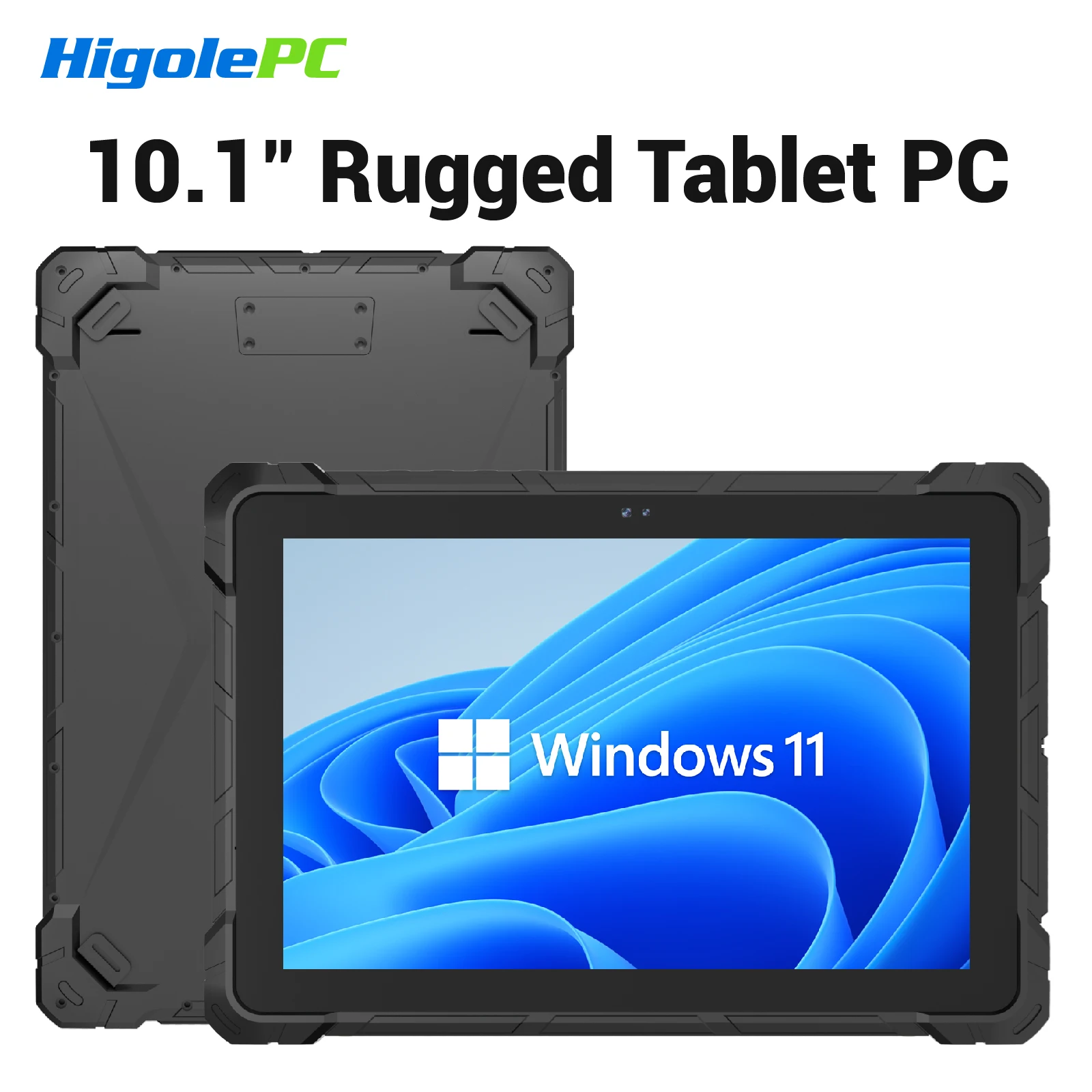 Higole F7N/F7G 10,1 "Tablet PC resistente sin ventilador Intel J4105 Windows 11 WiFi5 8G 128GB 8000mAh RS232 escáner Industrial IP67 Tablet - imagen 2