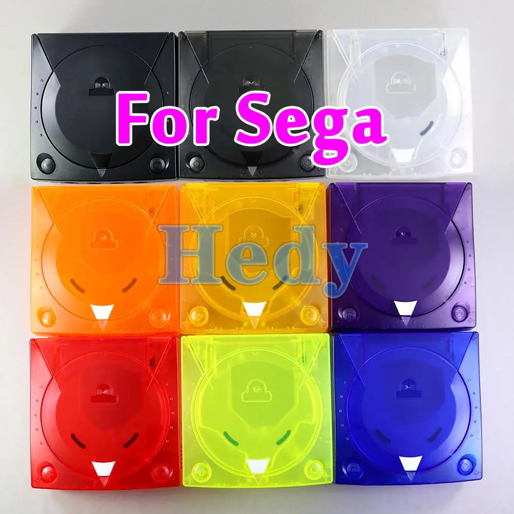 Carcasa protectora de repuesto para consola de juegos SEGA Dreamcast DC, accesorios para juegos, funda translúcida, 4 Uds. - imagen 2