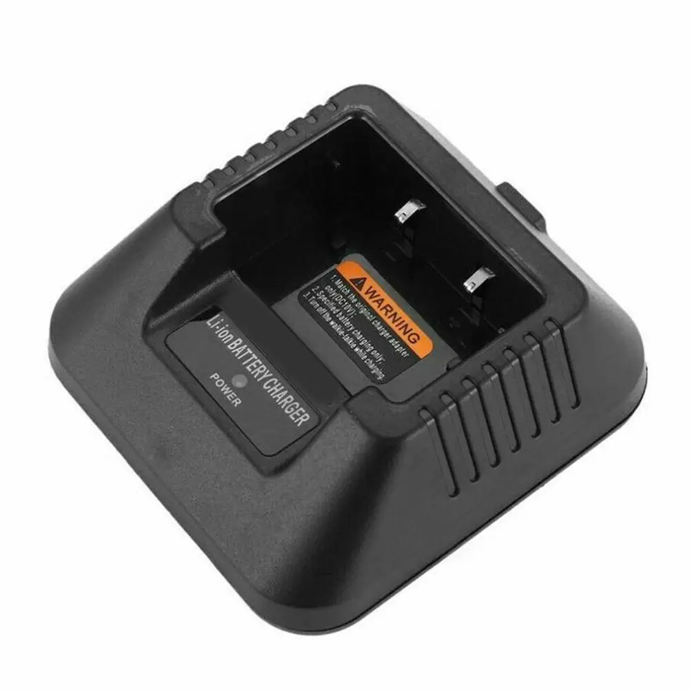Base de cargador de UV-5R para Baofeng, Base de escritorio para Baofeng UV5R, DM-5R, BF-F8HP, BF-F8, 5RE, UV6R, batería de iones de litio - imagen 3