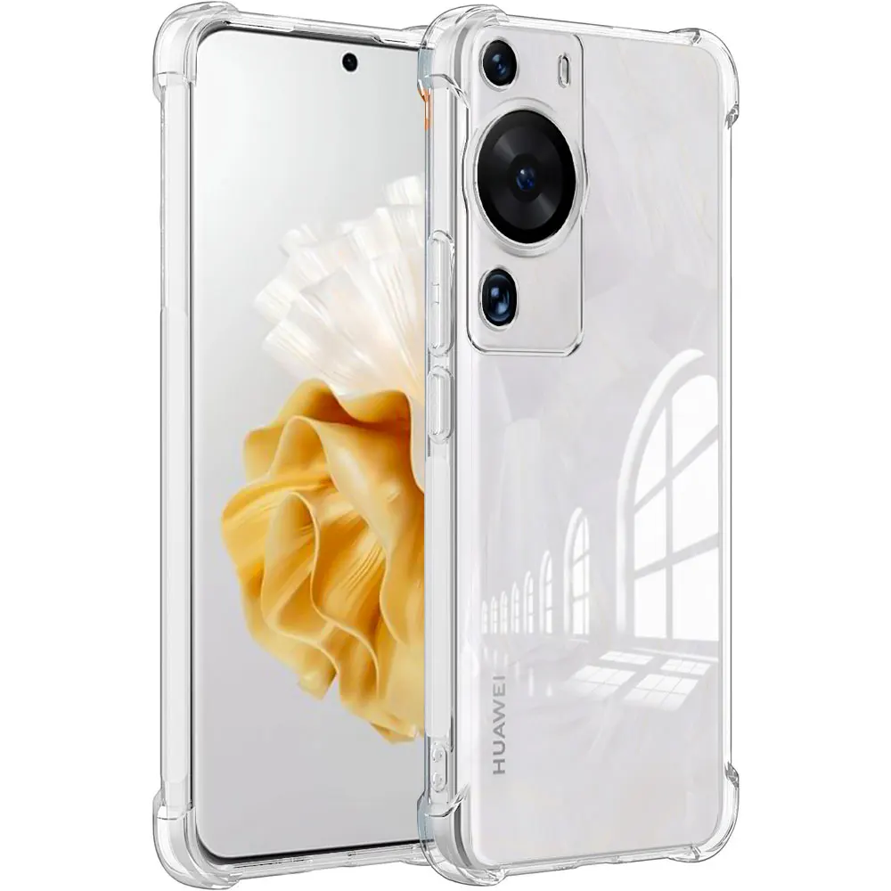 Funda de teléfono para Huawei P60 Pro, funda transparente de TPU suave de silicona a prueba de golpes para Huawei P60 P60 Pro, funda trasera, Fundas Coque - imagen 3