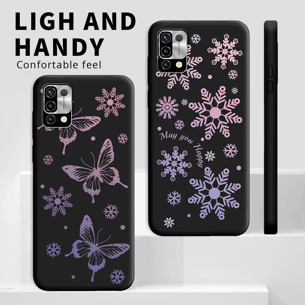 Funda de silicona suave para teléfono móvil, carcasa trasera con dibujos animados de flores, a prueba de golpes, TPU, para Umidigi Power 7 Max, 5 5S - imagen 2