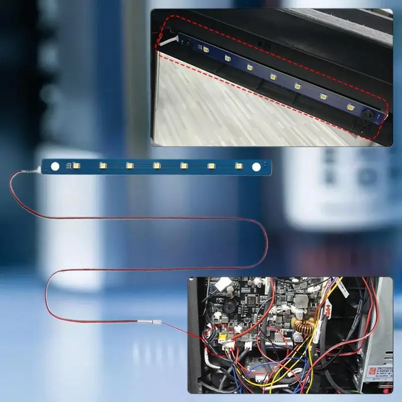 Tira LED E-Optimal FLASHFORGE Adventurer 5M AD5M - Barra de luz de 24 V para impresión 3D simplificada. - imagen 3