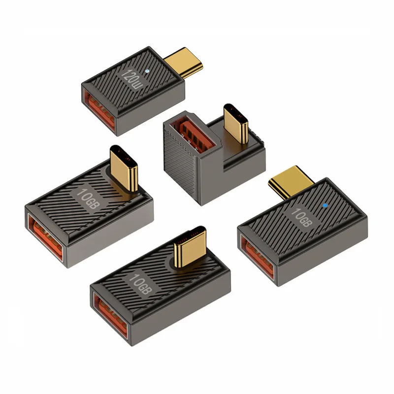 Adaptador Cltgxdd OTG USBC 120W Convertidor rápido de USB-A a USB-C 10Gbps PD100W 140W 240W Adaptador de conexión descendida USB C a C - imagen 3