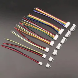 Conectores JST PH2.0 macho y hembra con cables