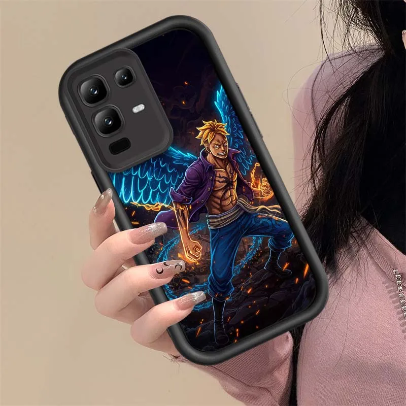 Funda de Anime Bon Chan para Infinix Note 12 G96 2023 30 40 50 40S 50X VIP Pro Plus 5G funda de teléfono con escalera ocular - imagen 4