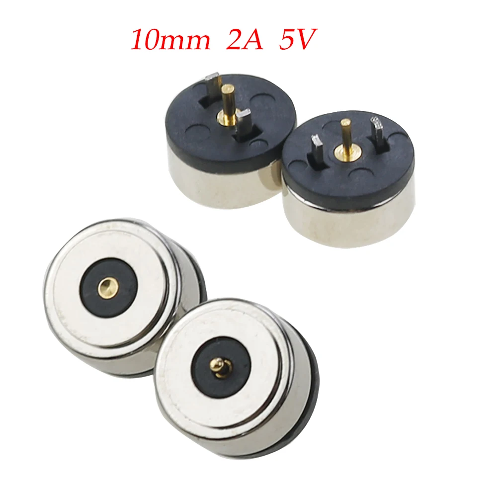 Conector magnético Pogo Pin, sonda de carga de energía de 2 pines, macho, hembra, 10A, 2A, 5V, 12V CC, conector con resorte de carga magnética - imagen 3