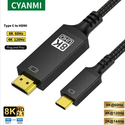 Cable USB-C a HDMI 8K 60 Hz para MacBook e iPad
