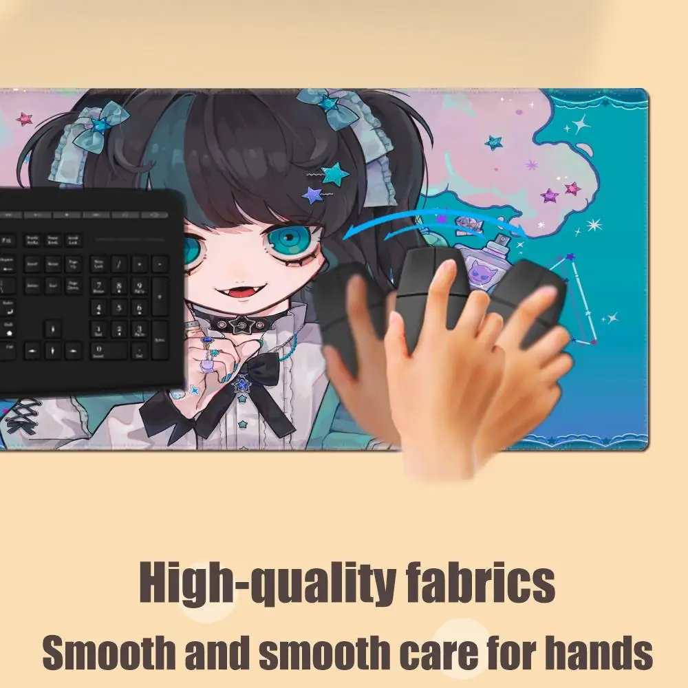 Nueva alfombrilla de ratón de gran tamaño 90x40, chicas sexys de Anime hechas de Material suave, adecuada tanto para uso en la oficina como en el hogar, cómoda de usar - imagen 4