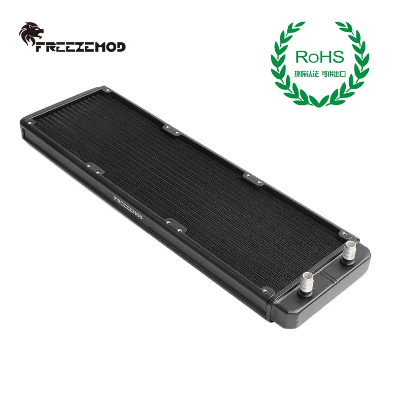Radiador de refrigeración por agua de aluminio FREEZEMOD 120/240/360mm para entrada/salida de ordenador sistema de certificación ROHS disipador de calor SR-L120F10 - imagen 2