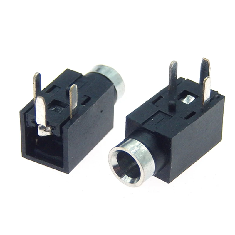 Conector de Audio hembra de 10 piezas y 2,5mm de diámetro, 5mm, 3 pines, DIP, para auriculares, PJ210, PJ-210A/2F01, 2,5 MM - imagen 3