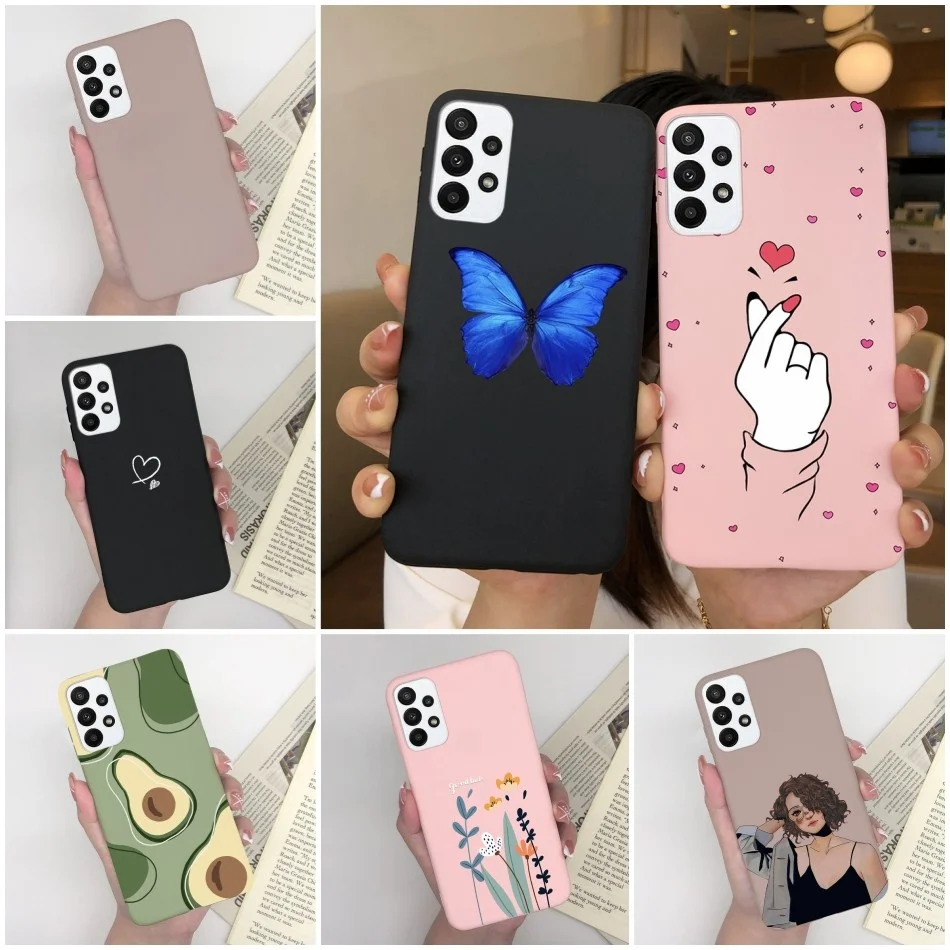Funda de teléfono con estampado de mariposa para Samsung Galaxy A23, carcasa A la moda para Samsung A23 5G 2022 A 23 Galaxy ya23 SM-A235F