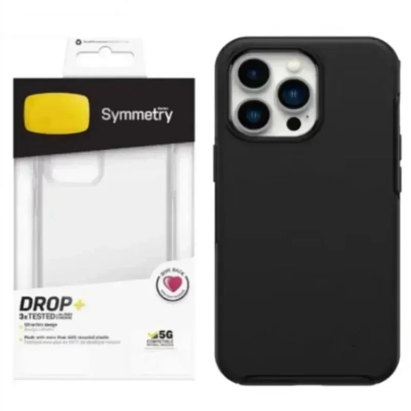 Funda de teléfono Symmetry Series para iPhone11 12 13 14 16 Pro Max 14 Plus iPhone15 Pro Max Otter con paquete al por menor